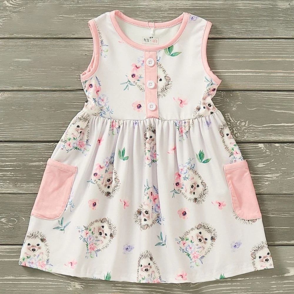 Pete + Lucy Hedgehog Haven Dress